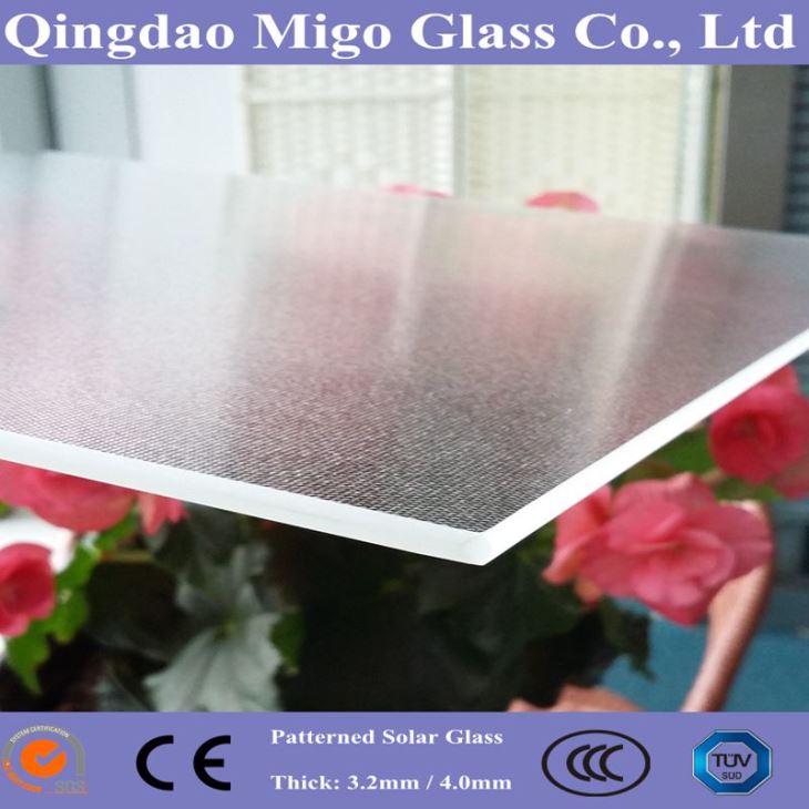 tempered diffuse glass