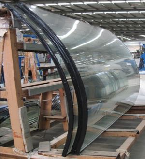 زجاج عازل مع شكل مسطح أو منحني