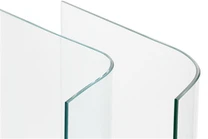 الزجاج المقسى المنحني