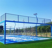 Padel Court Glass Plantproof
