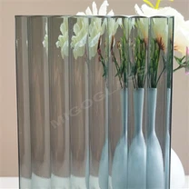 زجاج منقوش للأثاث