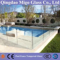 حمام سباحة سياج السلامة الزجاج