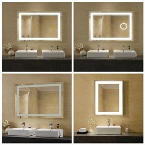 مرآة LED مضادة للضباب