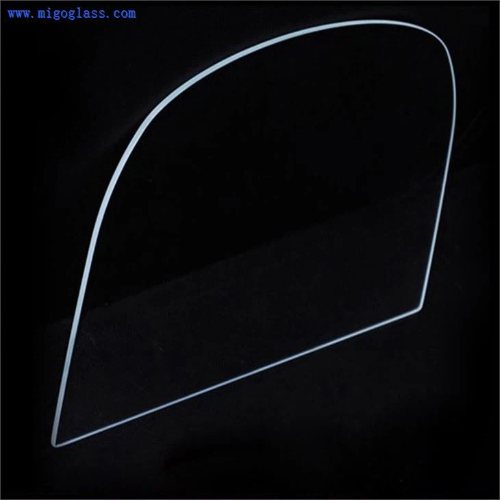 CNC Processed Half Round Glass