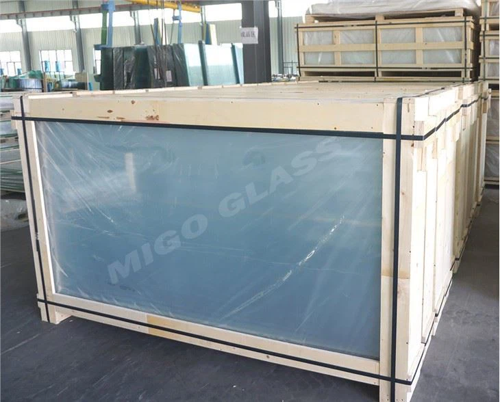 Diffuse glass manufacturing