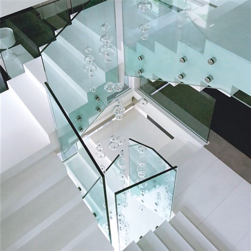 زجاج الدرابزين / زجاج حديدي